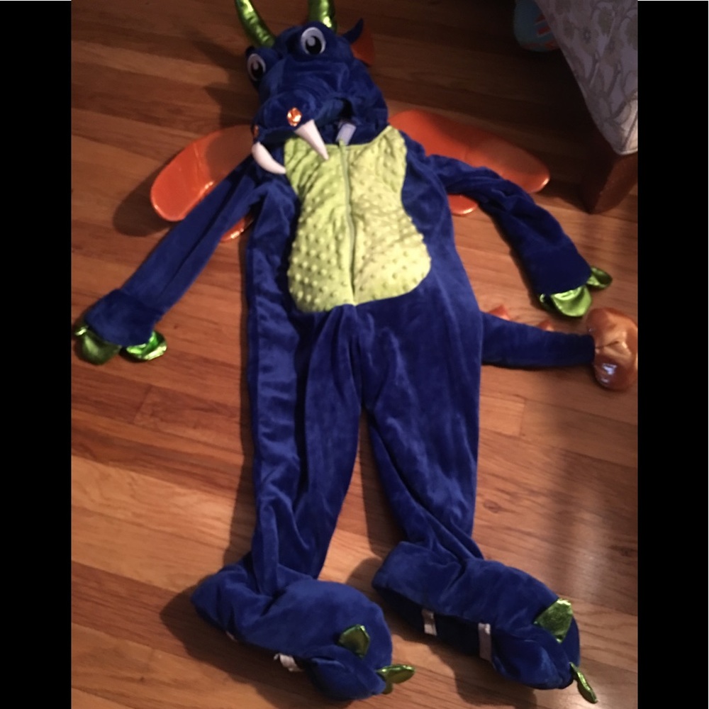 DRAGON COSTUME GORGEOUS IN PERSON SZ 3